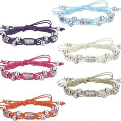 6 Pcs Summer Beach Surfer Anklet Bracelets For Women Men Adjustable Handmade Braided Rope Charms Boho String Bracelets